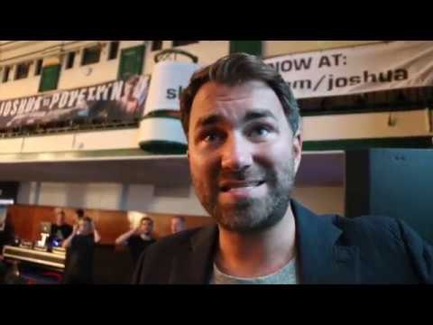 EDDIE HEARN ON JOSHUA-POVETKIN, BELLEW USYK, MAYWEATHER-PACQUIAO, CANELO-GOLOVKIN, KHAN-BROOK