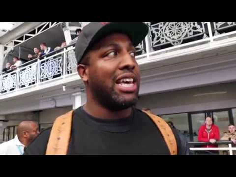 'CHISORA JUST OFFERED MY BROTHER £5M - SO LETS SEE. DILLIAN IS THE A-SIDE' - DILLIAN WHYTE'S BROTHER