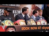 ANTHONY JOSHUA v ALEXANDER POVETKIN *FULL & COMPLETE* FINAL PRESS CONFERENCE / JOSHUA-POVETKIN