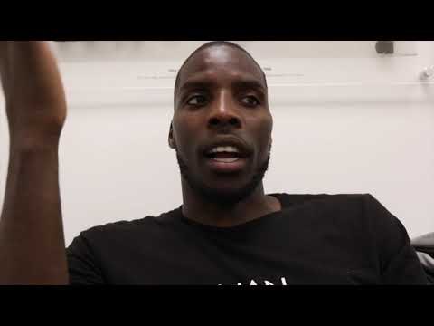 LAWRENCE OKOLIE REACTS TO UD WIN OVER MATTY ASKIN TO CLAIM THE BRITISH TITLE / JOSHUA v POVETKIN