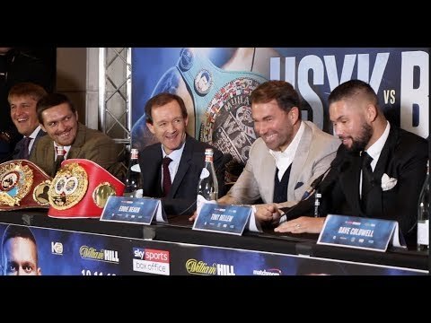 OLEKSANDR USYK v TONY BELLEW - *FULL & UNCUT* PRESS CONFERENCE (MANCHESTER) / HE WHO DARES