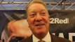 FRANK WARREN ON WARRINGTON v FRAMPTON, WILDER-FURY, REACTS TO JOSHUA WIN, TALKS BARRY HEARN / FINKEL