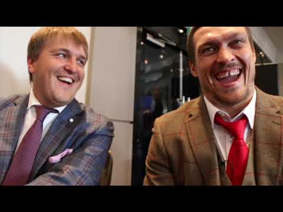 'YES MAYBE I AM MAD' - OLEKSANDR USYK ON TONY BELLEW, JOSHUA, HEARN, CALLS WILDER & FURY 'CRAZY MEN'
