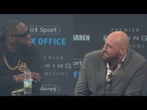 'I AM GONNA MAKE YOU F*** YOURSELF' - TYSON FURY GOES X-RATED ON DEONTAY WILDER (STRONG LANGUAGE)