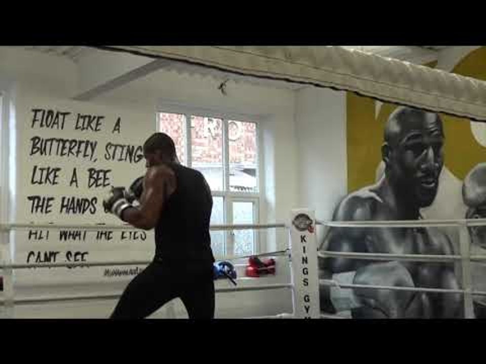 RAW POWER! DANIEL DUBOIS DESTROYS PADS AHEAD OF JOHNSON CLASH / **FULL & COMPLETE** PUBLIC WORKOUT