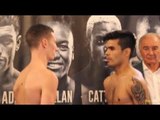 SAM BOWEN'S OPPONENT (HORACIO CABRAL) FAILS TO MAKE WEIGHT @ WEIGH-IN / CATTERALL v DAVIES