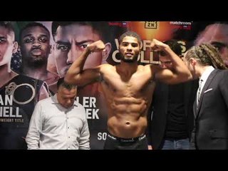 ANTHONY SIMS JR v MARIO AGUILAR - OFFICIAL WEIGH IN VIDEO (CHICAGO) / WORLDS COLLIDE