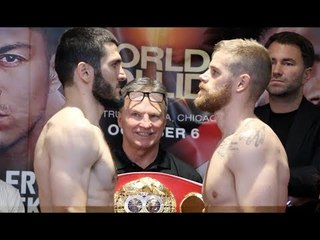 CAN JOHNSON PULL IT OFF? - ARTUR BETERBIEV v CALLUM JOHNSON - OFFICIAL WEIGH IN / WORLD COLLIDE