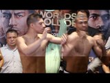 HEATED IN CHICAGO! - JESSIE VARGAS & THOMAS DULORME PULLED APART - AS PAIR CLASH AT WEIGH IN