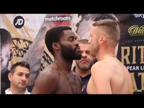 JOSHUA BUATSI v TONY AVERLANT **FULL & OFFICIAL** WEIGH-IN (NEWCASTLE) / RITSON v PATERA