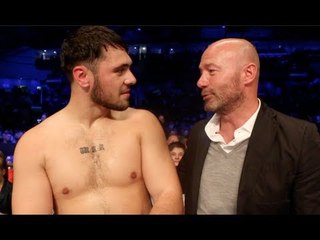 'I WOULDN'T FANCY TAKING HIM ON' - ALAN SHEARER TO DAVE ALLEN STRAIGHT AFTER FIRST ROUND KO!