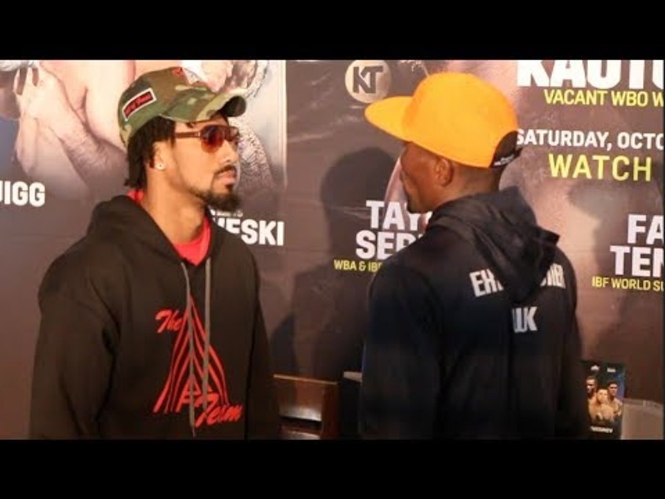 NEXT WORLD MIDDLEWEIGHT CHAMPION! - DEMETRIUS ANDRADE v WALTER KAUTONDOKWA HEAD TO HEAD @ PRESSER