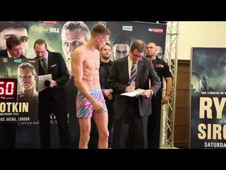 THE BOMBER IS BACK! REECE BELLOTTI v BRAYAN MAIRENA / *FULL & OFFICIAL* WEIGH-IN