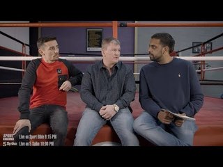 RICKY HATTON, ANTHONY CROLLA, PAULIE MALIGNAGGI & KUGAN CASSIUS -PRESENT DRAW FOR ULTIMATE BOXXER II