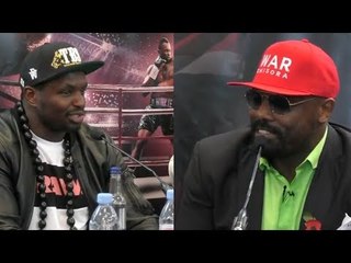 'I WILL DESTROY YOU! - (BEEF) -DILLIAN WHTYE & DERECK CHSIORA FIRE HEATED SHOTS AT OTHER IN PRESSER