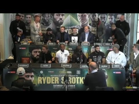 BEEF! TED CHEESEMAN & ASINIA BYFIELD GO AT IT - STAND UP & TRADE WORDS AT PRESS CONFERENCE
