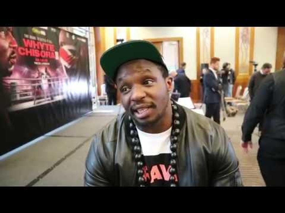 DILLIAN WHYTE ON CHISORA REMATCH, REVEALS HAYE NEGOTIATIONS, TYSON FURY, BRANDS WILDER A 'B****'