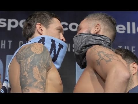 READY FOR WAR! - OLEKSANDR USYK v TONY BELLEW *FULL INTENSE WEIGH IN* / HE WHO DARES
