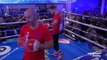 THE DARK LORD - ADAM BOOTH GUIDES JOSH KELLY THROUGH WORKOUT, SHOWS SLICK MOVES / USYK-BELLEW