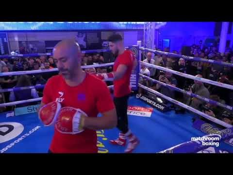 THE DARK LORD - ADAM BOOTH GUIDES JOSH KELLY THROUGH WORKOUT, SHOWS SLICK MOVES / USYK-BELLEW