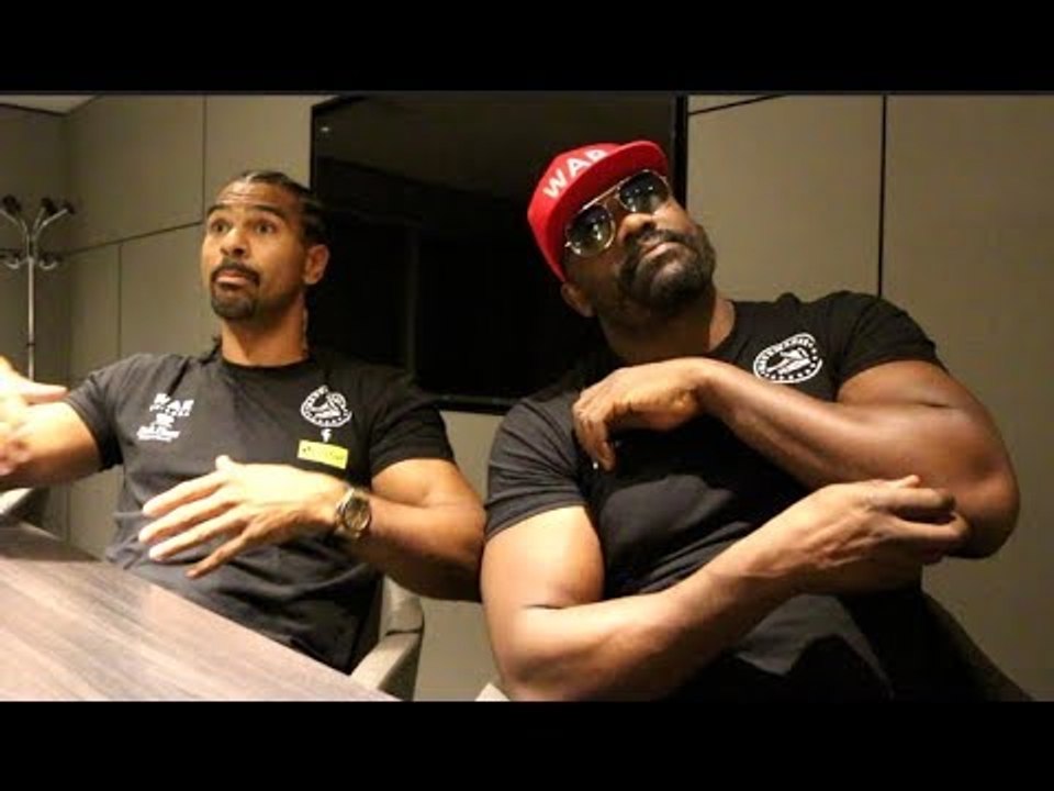 DAVID HAYE & DERECK CHISORA RAW! - UNLIKELY FRIENDSHIP, WHYTE, USYK-BELLEW, WILDER-FURY, MAYWEATHER