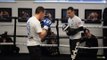 'PILLOW FISTS IS WHAT THEY CALL ME' - JOSH WARINGTON PAD WORK AHEAD OF FRAMPTON CLASH ON DEC 22