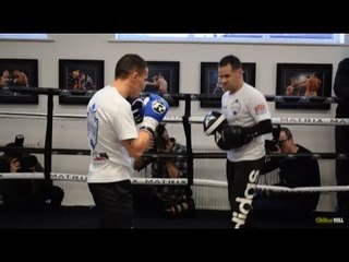 'PILLOW FISTS IS WHAT THEY CALL ME' - JOSH WARINGTON PAD WORK AHEAD OF FRAMPTON CLASH ON DEC 22