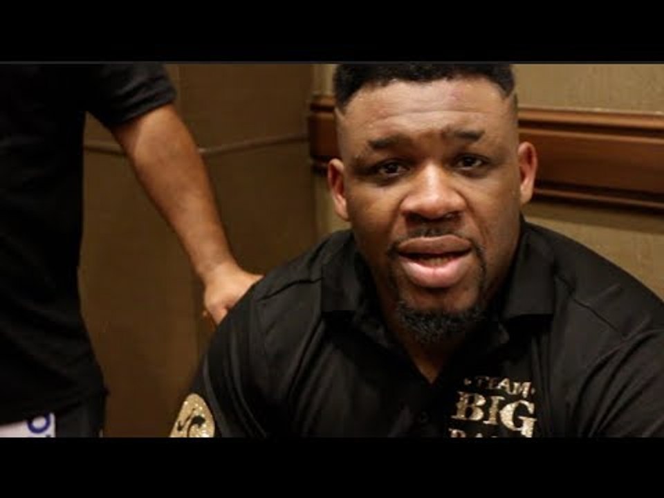 'WHY WOULD I FIGHT JOE JOYCE? -HE HAS TO EARN IT' -JARRELL BIG BABY MILLER KNOCKS OUT DINU IN 4 RNDS