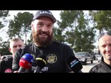 TYSON FURY REVEALS THE 1st TIME HE MET DEONTAY WILDER, & WHAT MANNY STEWARD SAID ABOUT BOTH FIGHTERS