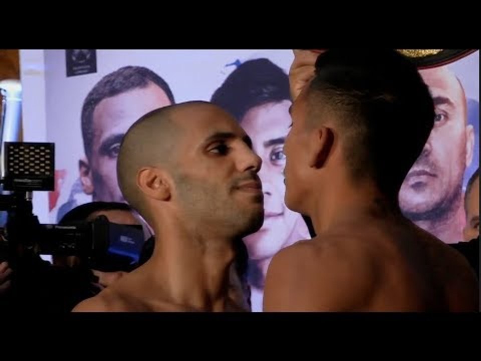 KAL YAFAI v ISRAEL GONAZALEZ - OFFICIAL WEIGH IN FROM MONTE CARLO / YAFAI v GONZALEZ