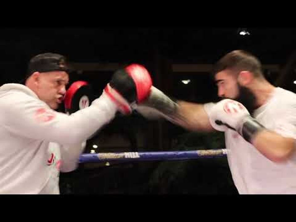 TEVIN FARMER NEXT? JONO CARROLL **OFFICIAL** PUBLIC WORKOUT AHEAD OF GUILLAUME FRENOIS CLASH