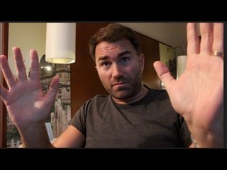 EDDIE HEARN RAW ON WILDER-FURY REMATCH SANCTION, JOSHUA, AGAINST KHAN-CRAWFORD, JOSH KELLY PULLOUT