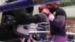 WAR CHISORA! DERECK CHISORA DESTRUCTIVE ON PADS AT PUBLIC WORKOUT AHEAD OF DILLIAN WHYTE REMATCH