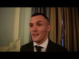 'I BELIEVE IVE GOT THE POWER TO STOP CARL' - JOSH WARRINGTON ON FRAMPTON FIGHT & FIGHTING STATESIDE