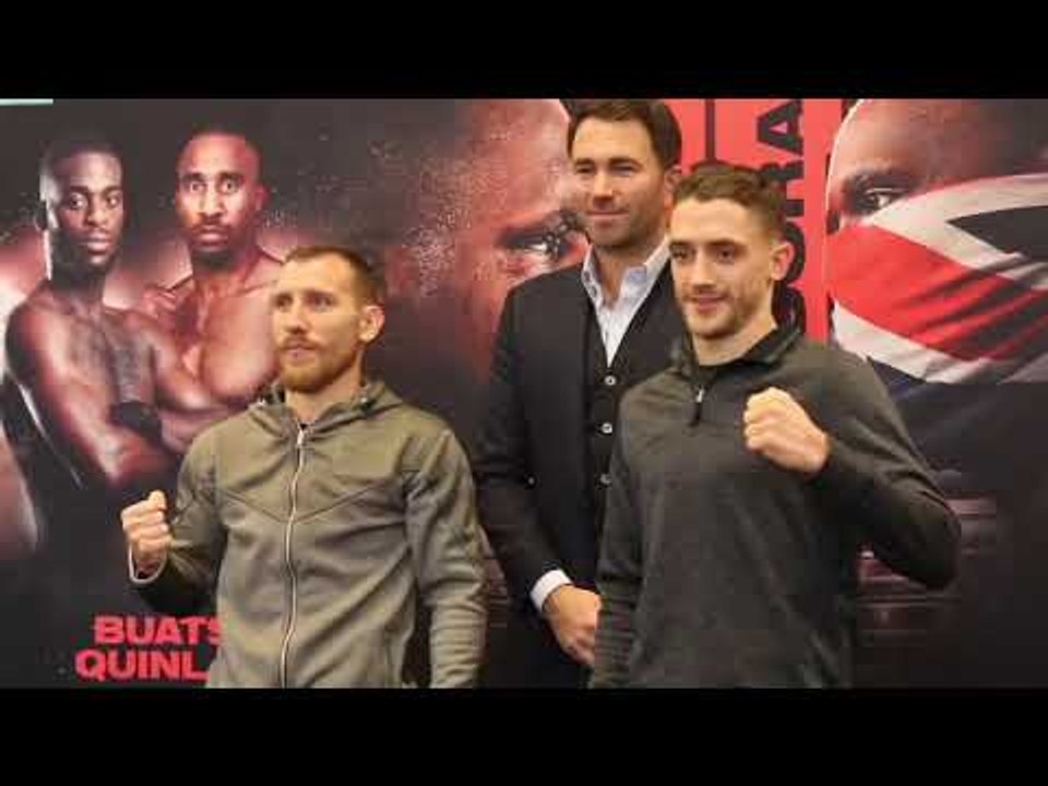 BRITISH TITLE CLASH! RYAN WALSH v REECE BELLOTTI **OFFICAL** HEAD-TO-HEAD @ FINAL PRESS CONFERENCE