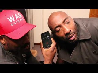 'MY MOTHER TOLD ME YOU ALWAYS SLAG ME OFF!' - DERECK CHISORA STICKS IT ON JOHNNY NELSON