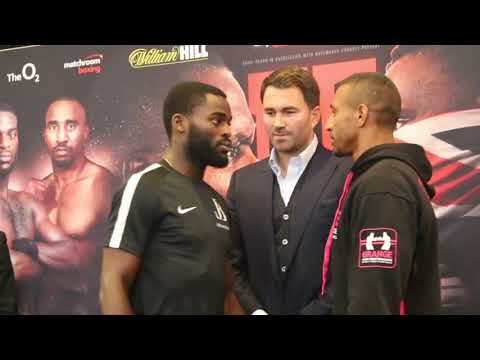 JOSHUA BUATSI v REYNOLD QUINLAN **OFFICIAL** HEAD-TO-HEAD @ FINAL PRESS CONFERENCE / WHYTE v CHISORA