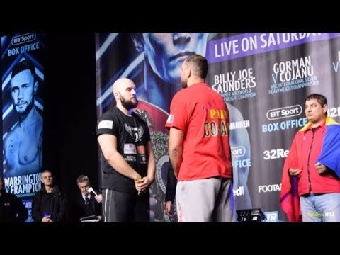 ANOTHER HEAVYWEIGHT CLASH TO WHET THE APPETITE! NATHAN GORMAN v RAZVAN COJANU / WEIGH IN