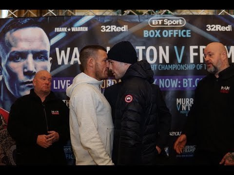 HEATED BEEF! - MARK HEFFRON & LIAM WILLIAMS GO AT IT DURING HEAD-TO-HEAD AT FINAL PRESSER