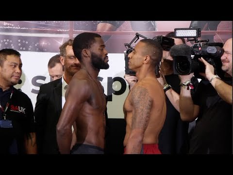 JOSHUA BUATSI v RENOLD QUINLAN - OFFICIAL WEIGH IN VIDEO / WHYTE v CHISORA 2