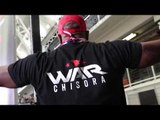 CARNAGE! DEREK CHISORA KICKS OFF & GOES ON RAMPAGE AFTER WEIGH IN : GOES FOR DILLIAN WHYTE'S BROTHER