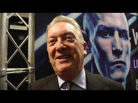 FRANK WARREN REACTS TO WARRINGTON WIN OVER FRAMPTON, WHYTE KO, SAUNDERS, SHOW CLASH /HEARN RANT