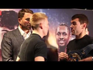 EUROPEAN TITLE ON THE LINE! TED CHEESMAN v SERGIO GARCIA **OFFICIAL** HEAD-TO-HEAD @ PRESSER