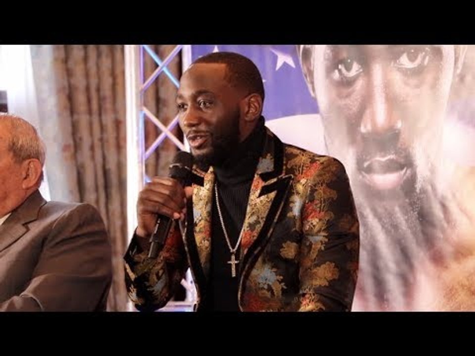 TERENCE CRAWFORD v AMIR KHAN **FULL & UNCUT** PRESS CONFERENCE w/ BOB ARUM & FRANK SMITH / LONDON