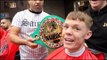 CHARLIE EDWARDS IN THE CUT! - IFL TV *EXCLUSIVE* WITH NEW WBC FLYWEIGHT WORLD CHAMPION @ NJR BARBERS