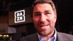 EDDIE HEARN REACTS TO ANDRADE WIN, LINARES LOSS, SAUNDERS MANDATORY?, AJ OFFERS, WILDER 'PETRIFIED',