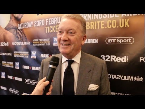 'COME SEE ME DILLIAN WHYTE!' - FRANK WARREN ON WARRINGTON-GALAHAD, WILDER-FURY II & ANDRADE-SAUNDERS