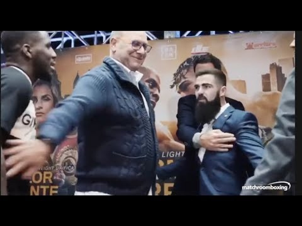 'YOU'RE A B****' (PHILLY BEEF)  - JONO CARROLL & TEVIN FARMER SEPARATED AS PAIR CLASH IN FACE OFF