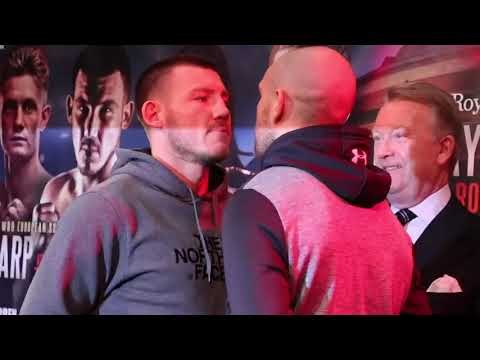 LIAM WILLIAMS v JOE MULLENDER **OFFICIAL** HEAD-TO-HEAD @ PRESS CONFERENCE / ROYAL ALBERT HALL