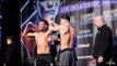 HEATED WORDS EXCHANGED! MARK HEFFRON v LIAM WILLIAMS OFFICIAL WEIGH IN AND HEAD-TO-HEAD